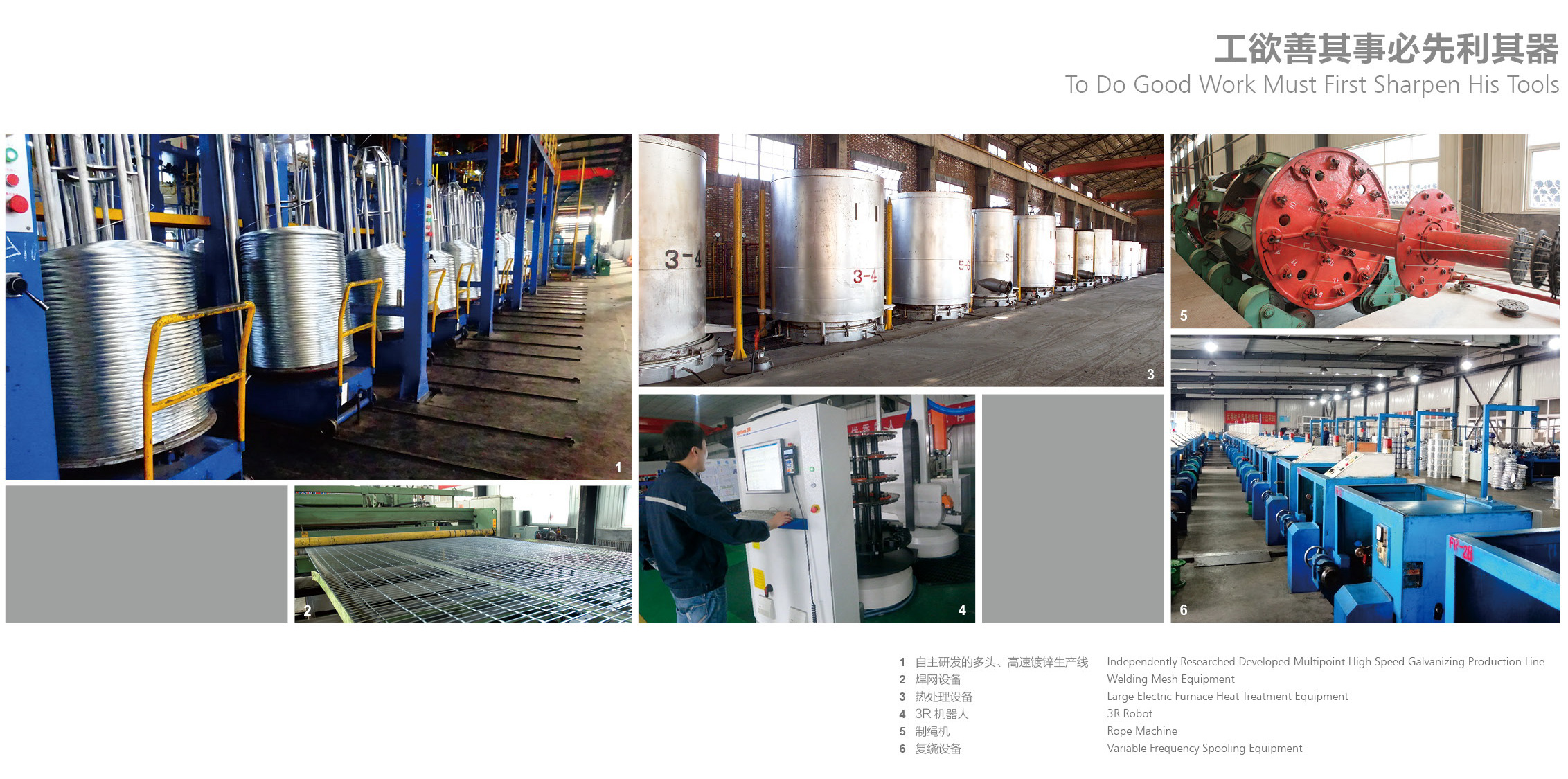 Production equipment